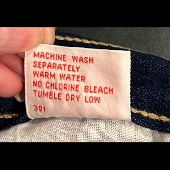 Vintage 80s Gitano high rise dark wash jeans size 12 nwt deadstock - Picture 9 of 11